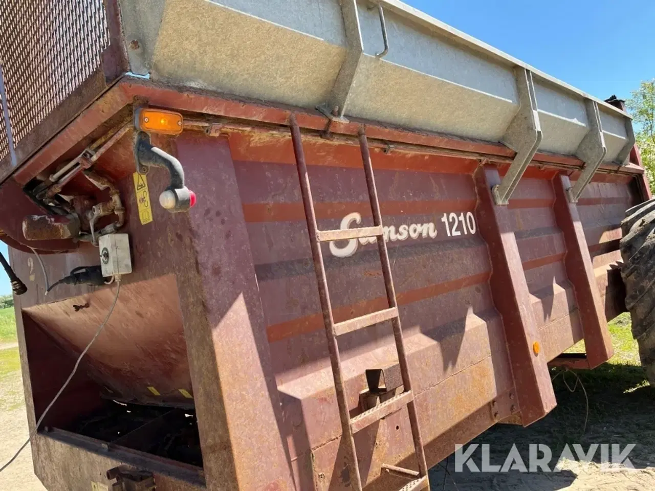 Billede 7 - Møgspreder Samson 1210