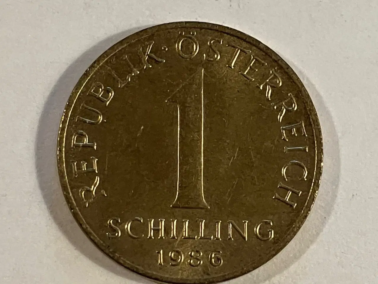 Billede 1 - 1 Schilling Østrig 1986