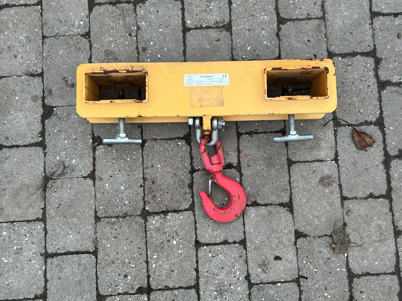 Billede 2 - Løftekrog til gaffeltruck