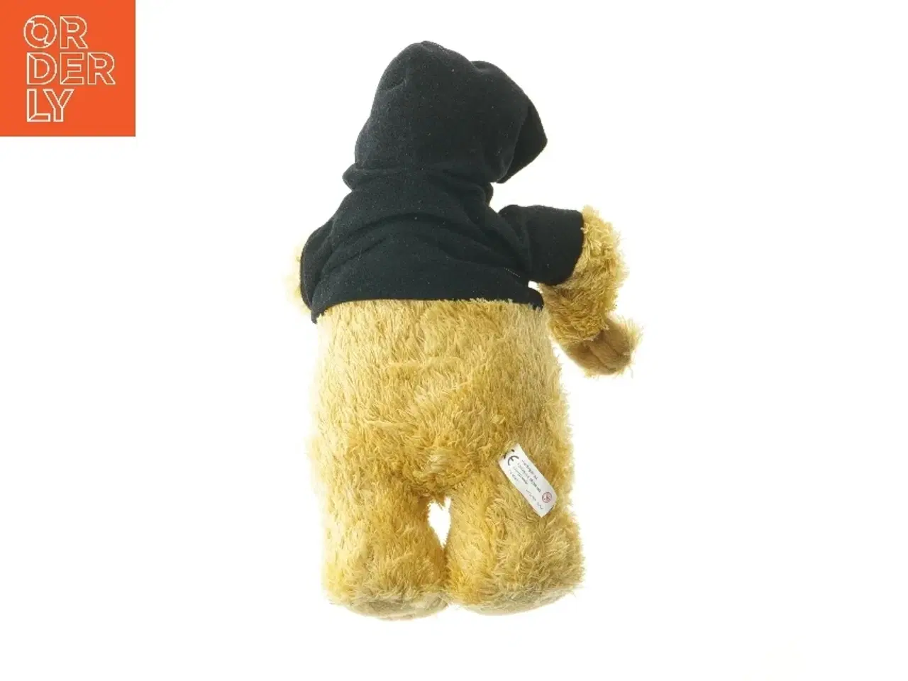 Billede 4 - Tøjbamse med hættetrøje (str. 32 cm)