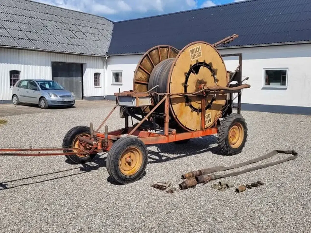 Billede 1 - Gejs Midi vandingmaskine 300 meter 90mm slange