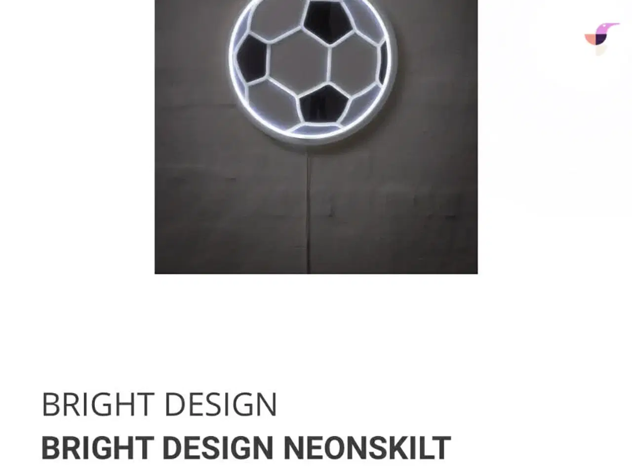 Billede 2 - Fodbold lampe.
