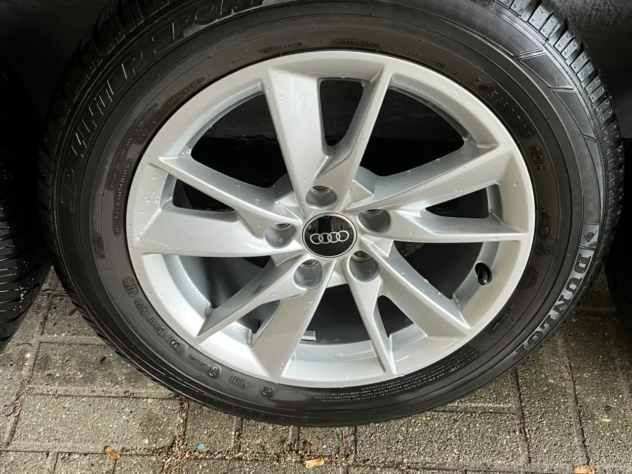 Billede 2 - Audi Alufælge med vinterdæk