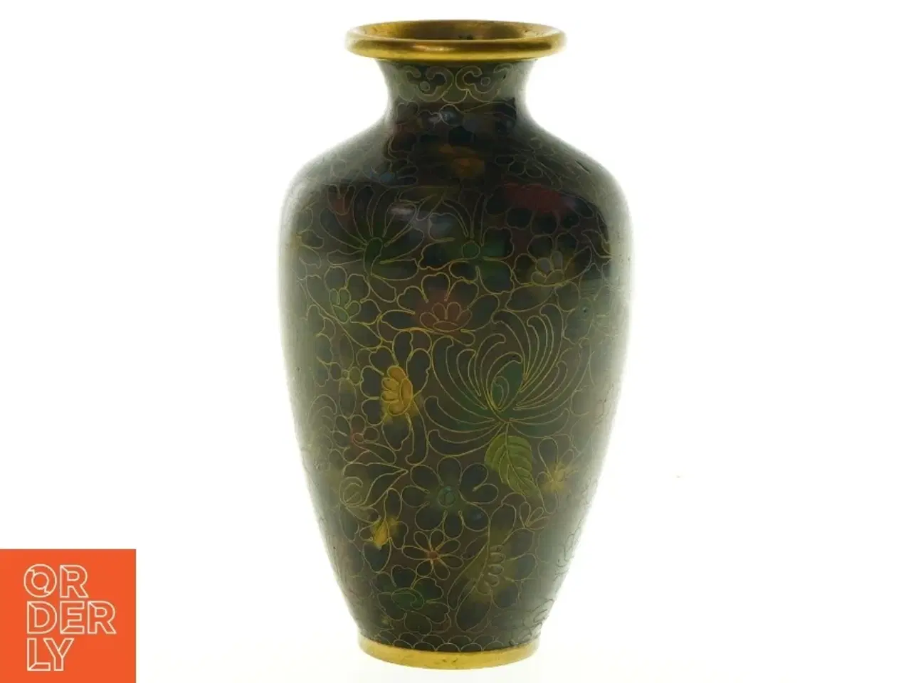 Billede 1 - Cloisonné vase (str. 17 cm)