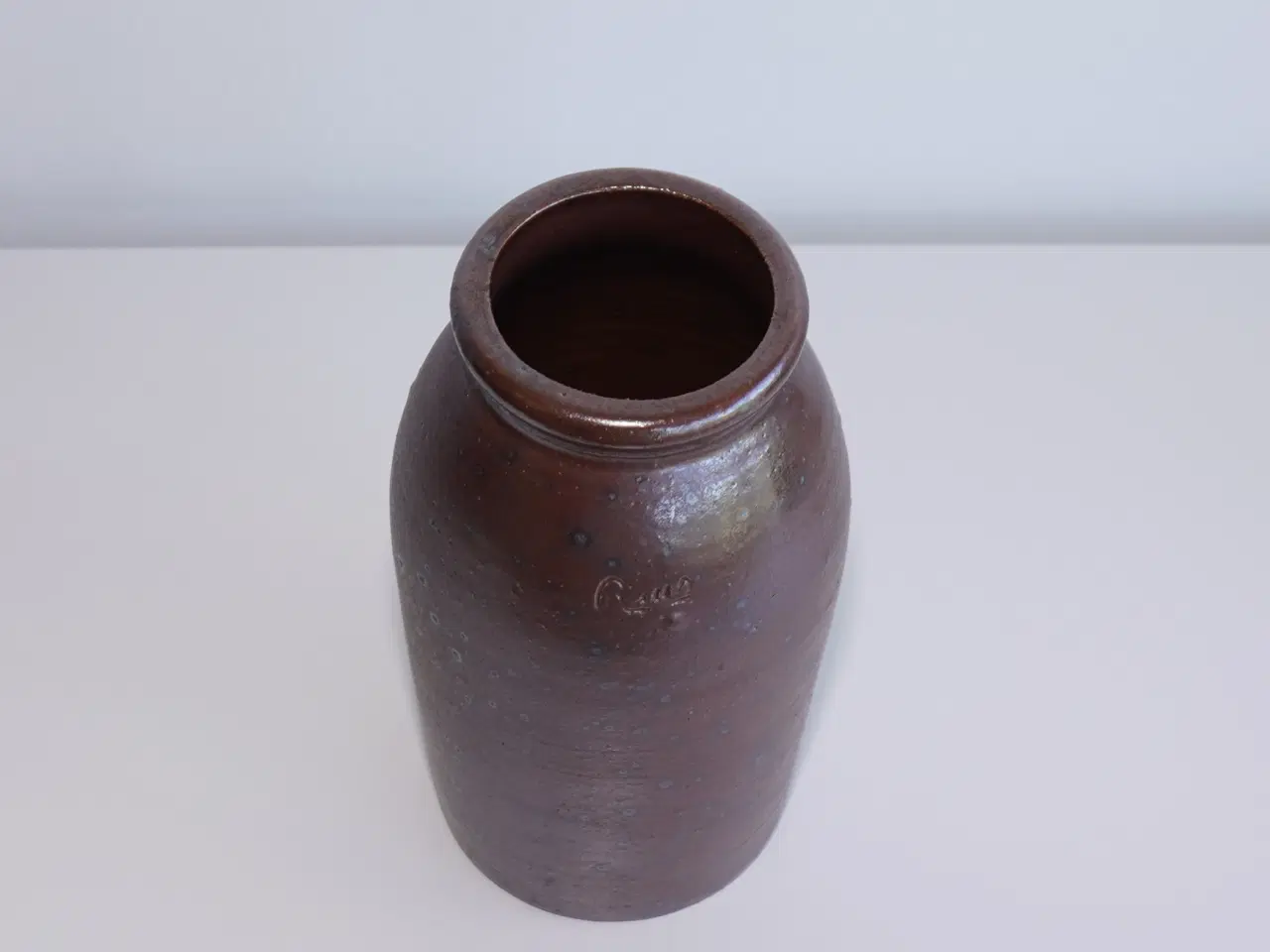 Billede 5 - Vintage vase / krukke i stentøj fra Raus Keramik