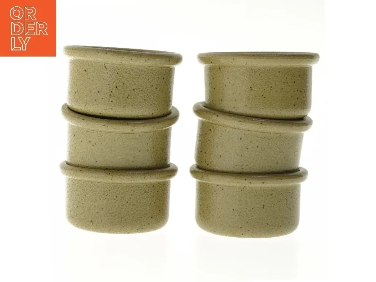 Billede 1 - Sæt af 6 små ovnfaste skåle.  keramiske skåle fra SLAB (str. 6 styk, ø 10 cm)