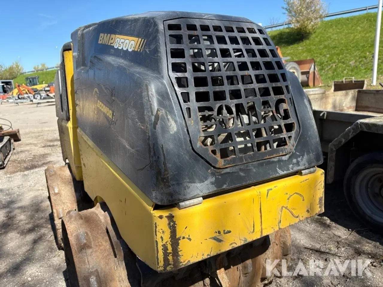 Billede 9 - Råjordskompaktor Bomag BMP 8500