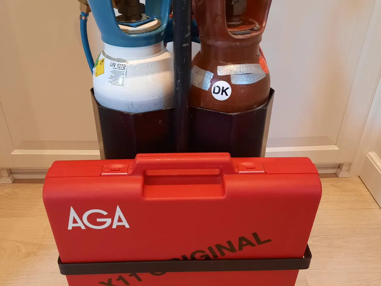 Billede 4 - Gas og ilt sæt / skærebrændersæt . Aga X 11