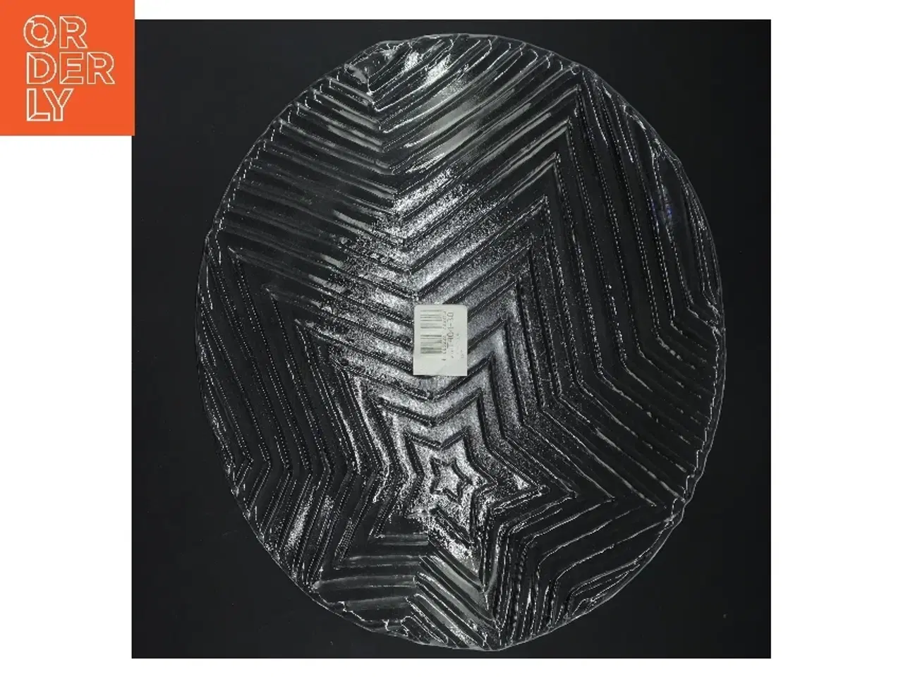 Billede 2 - Sæt af 6 glasfade fra Sandra Rich (str. 6 styk, ø 30 cm)