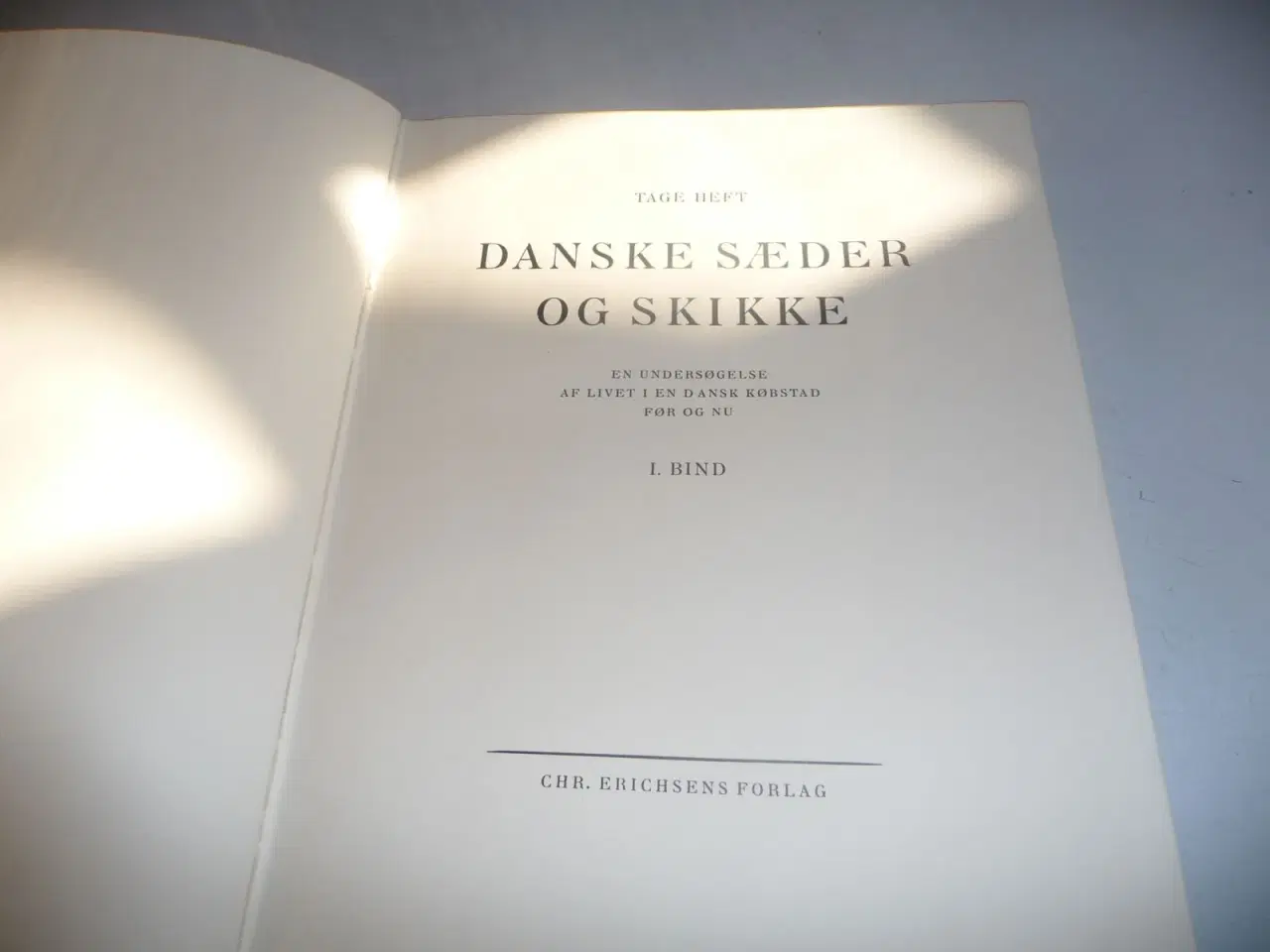 Billede 3 - danske sæder og skikke 1