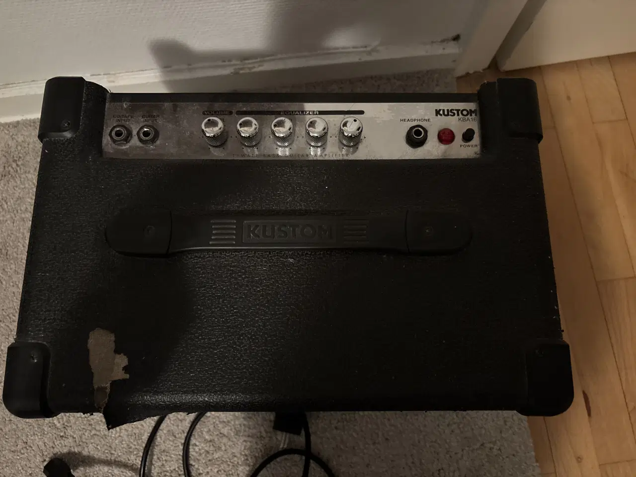 Billede 2 - Kustom guitar forstræker med kabel og whammy bar