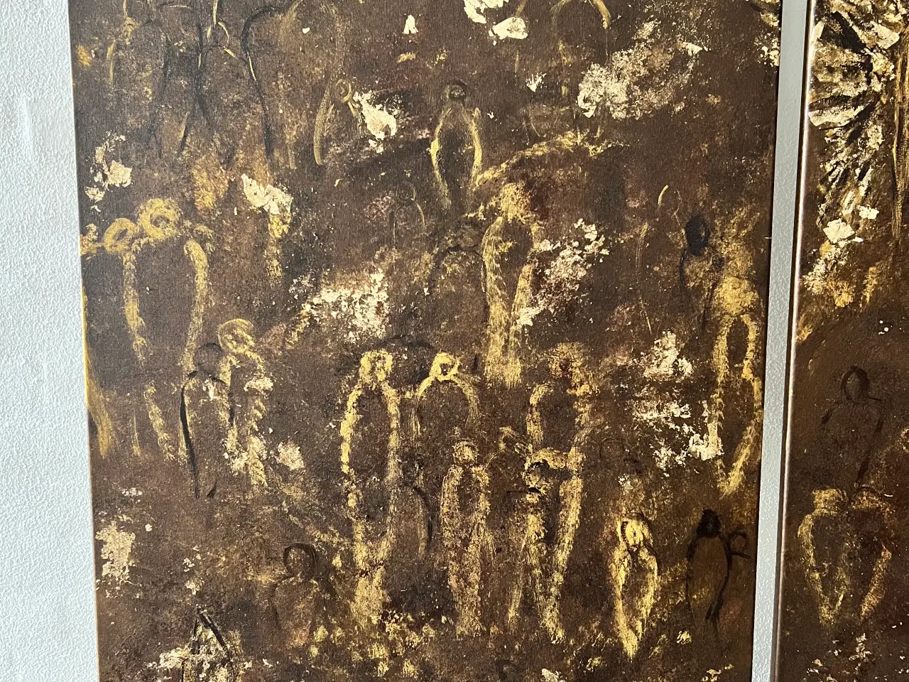 Billede 4 - Ukendt Kunst Abstrakte Malerier Sæt af 2 
