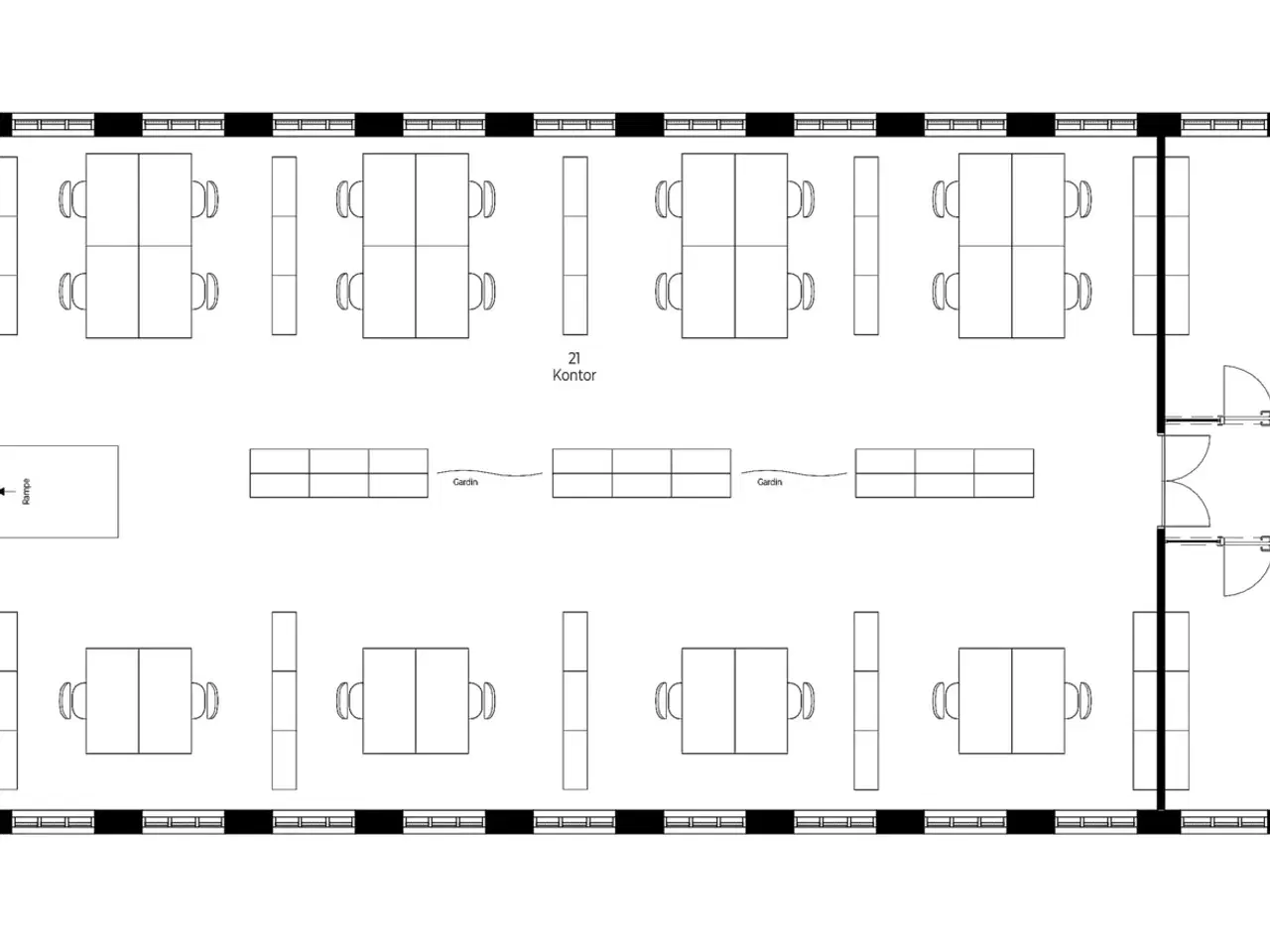 Billede 10 - Kontorlejemål med kant i det gamle industrikvarter i København NV