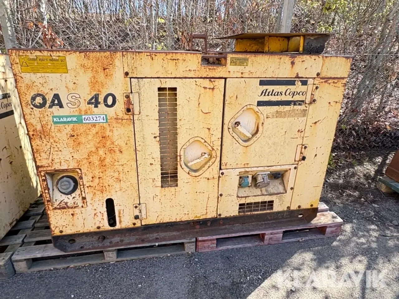 Billede 9 - Generator Atlas Copco Qas40