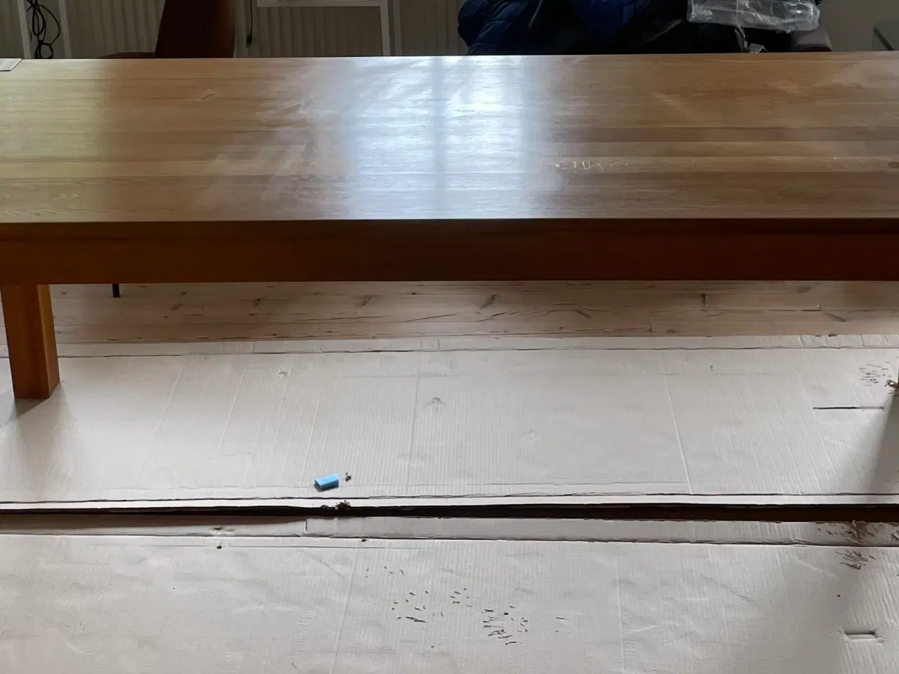 Billede 3 - Spisebord i massiv egetræ, olieret