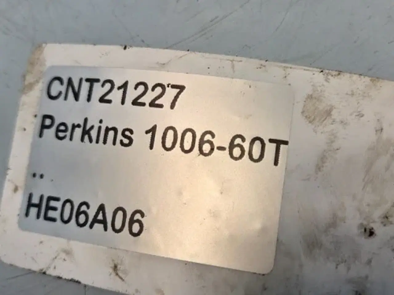 Billede 10 - Perkins 1006-60T Brændestofrør 4224439M1