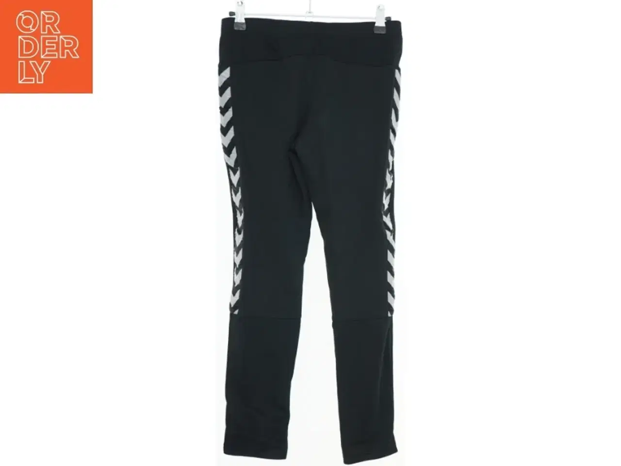 Billede 2 - Sort træningsbukser med striber fra Hummel (str. 152)