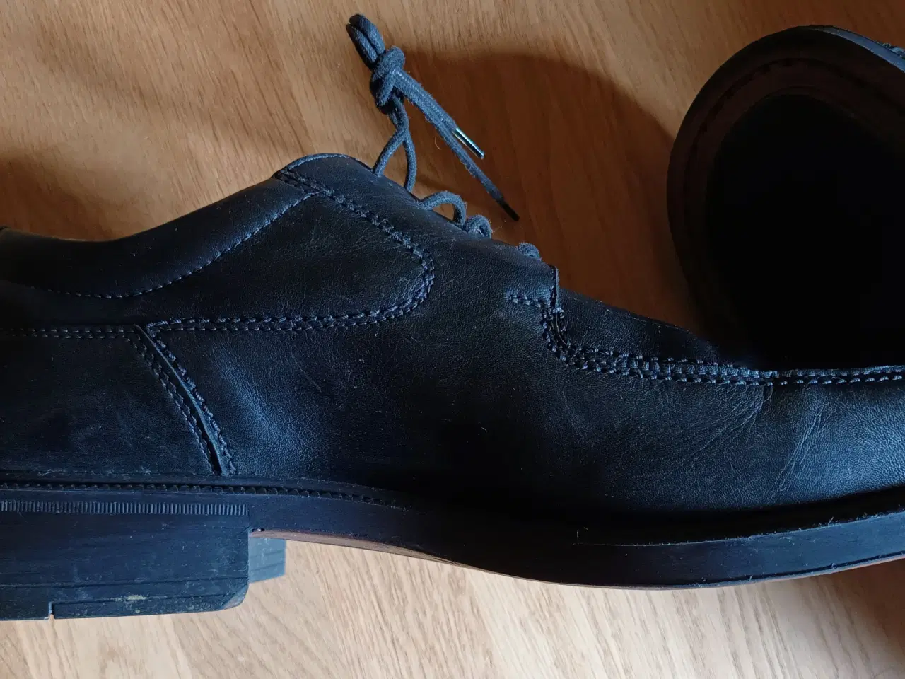 Billede 5 - Gode sorte læder sko