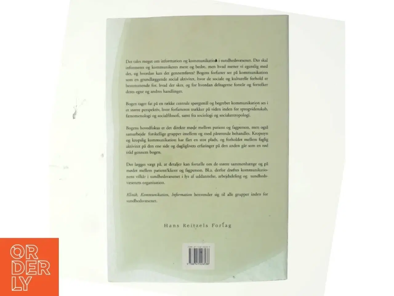 Billede 2 - Klinik, kommunikation, information af Eline Thornquist (Bog)