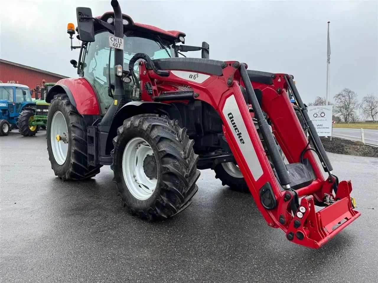 Billede 7 - Case IH Maxxum 115 cvxdrive MED FULD AFFJEDRING!