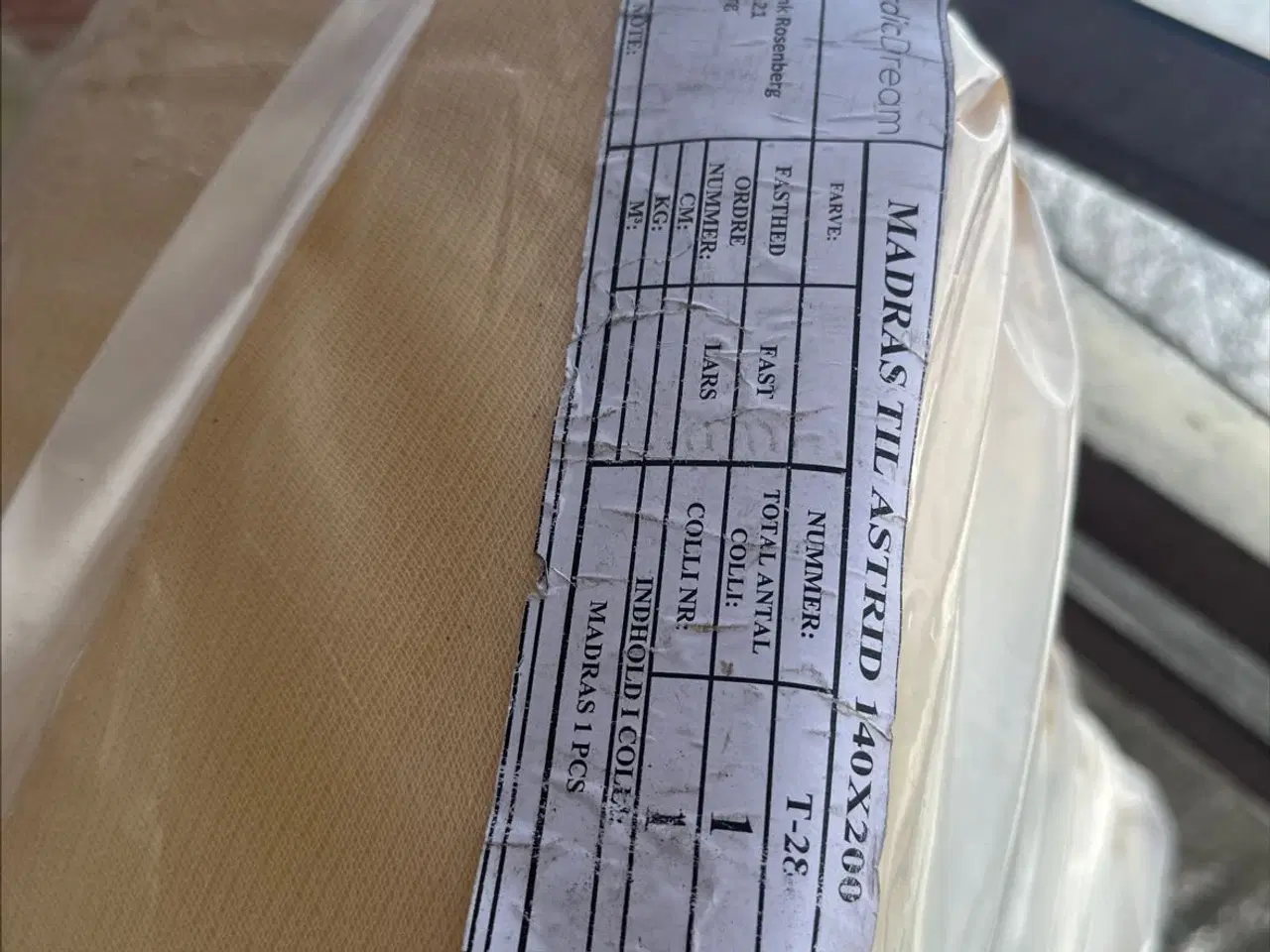 Billede 1 - Ny!!! fejl madras fra Nordic dreams