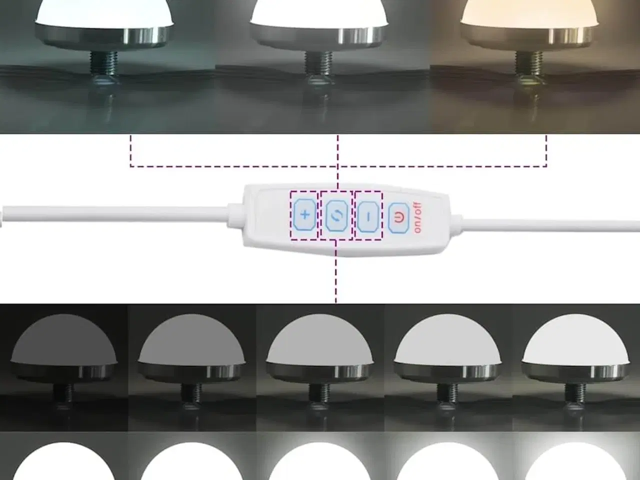 Billede 12 - Klædeskab med skuffe Hvid 78.5 x 41 x 135 cm Konstrueret træ