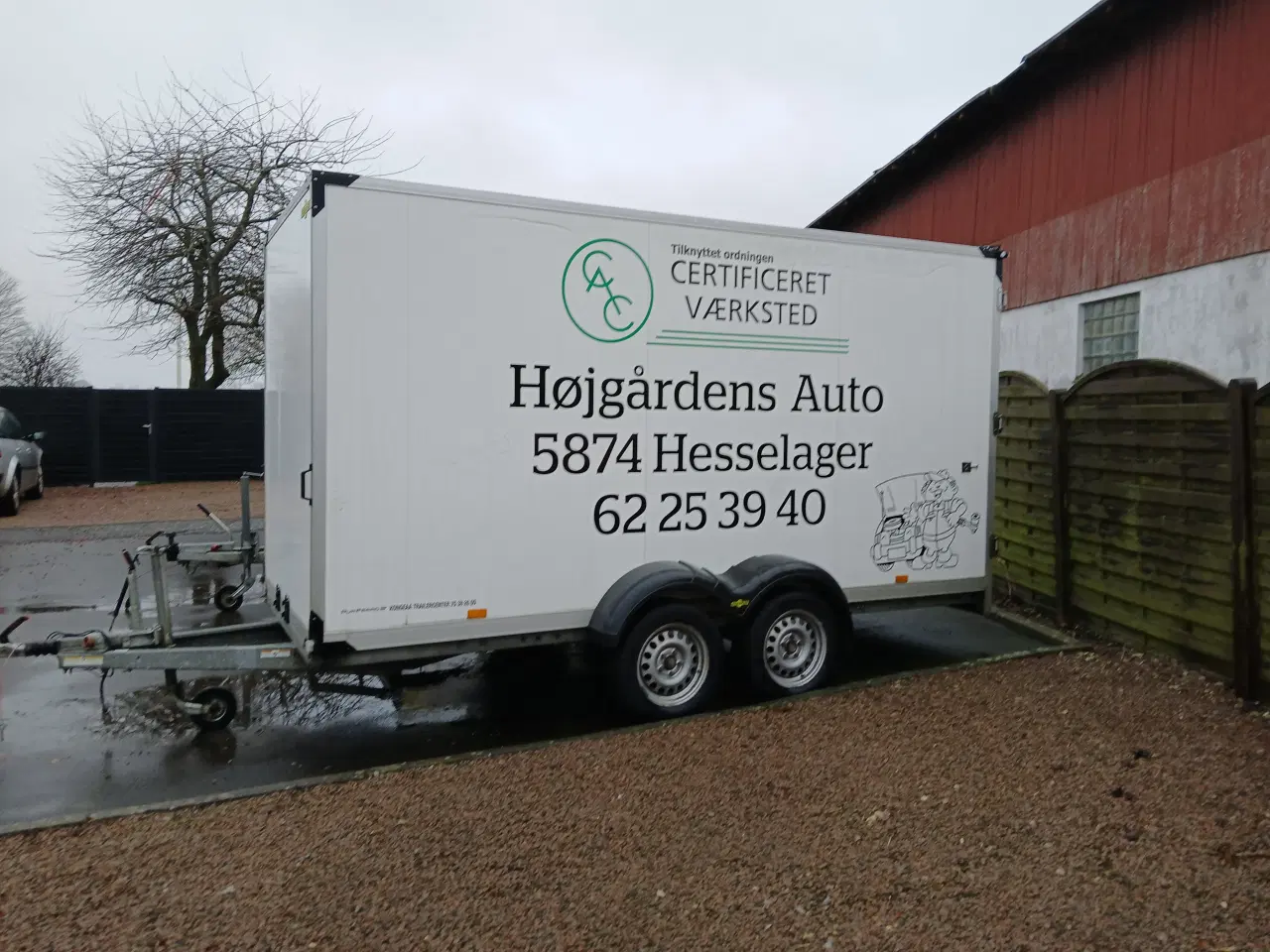 Billede 1 - Leje af 1475 Kg Flyttetrailer 14,5 Kbm