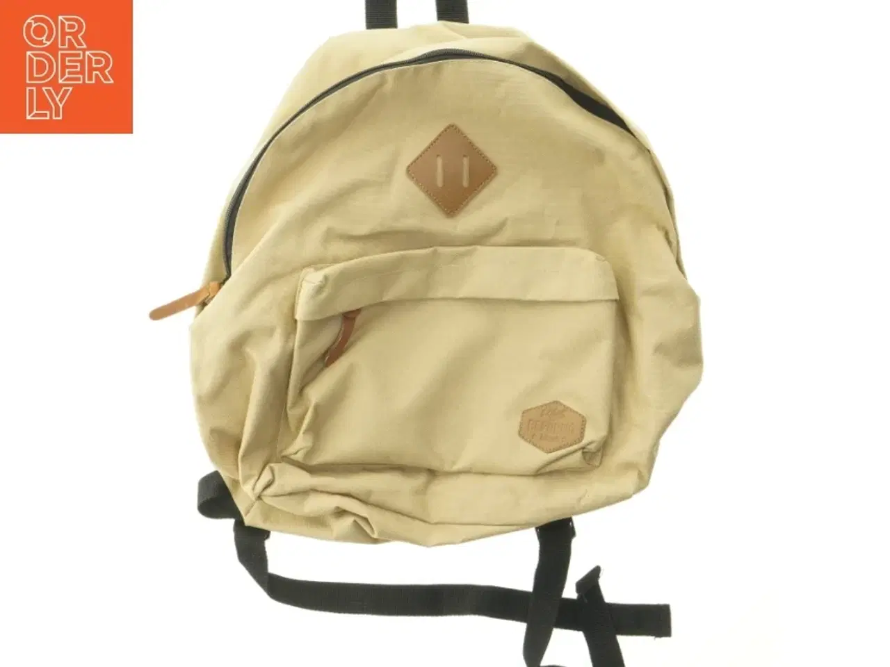 Billede 1 - Beige rygsæk (str. 42x41 cm)