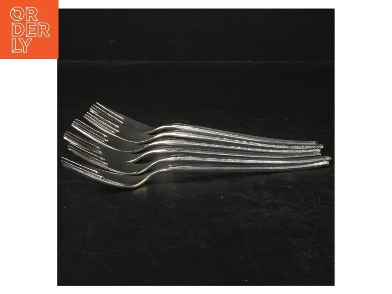 Billede 2 - Sølvfarvede gafler fra Scf (str. 6 styk. 18 cm)