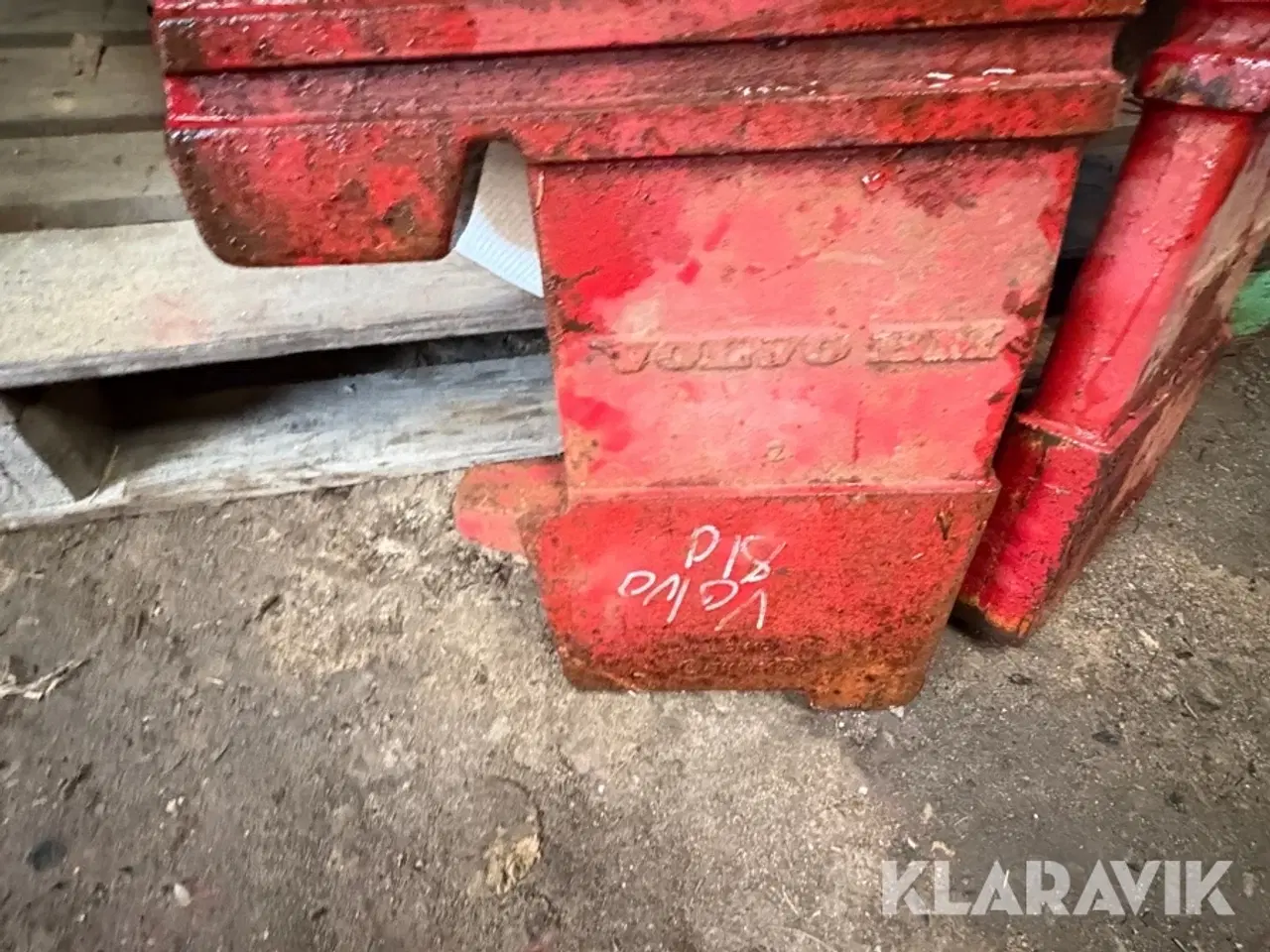 Billede 4 - Frontvægt klodser Volvo BM 2 styk