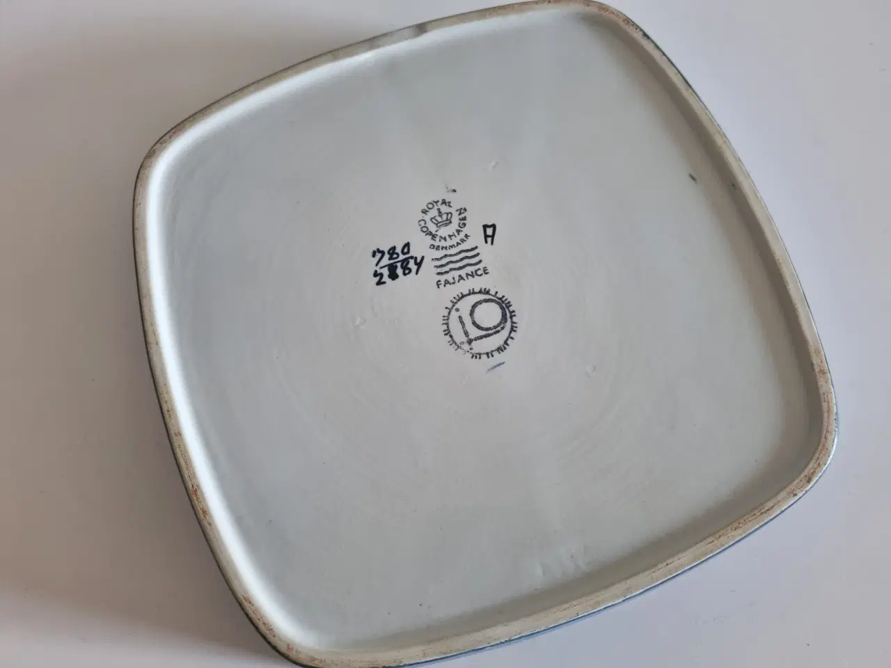 Billede 4 - Royal copenhagen fajance, vase + fad