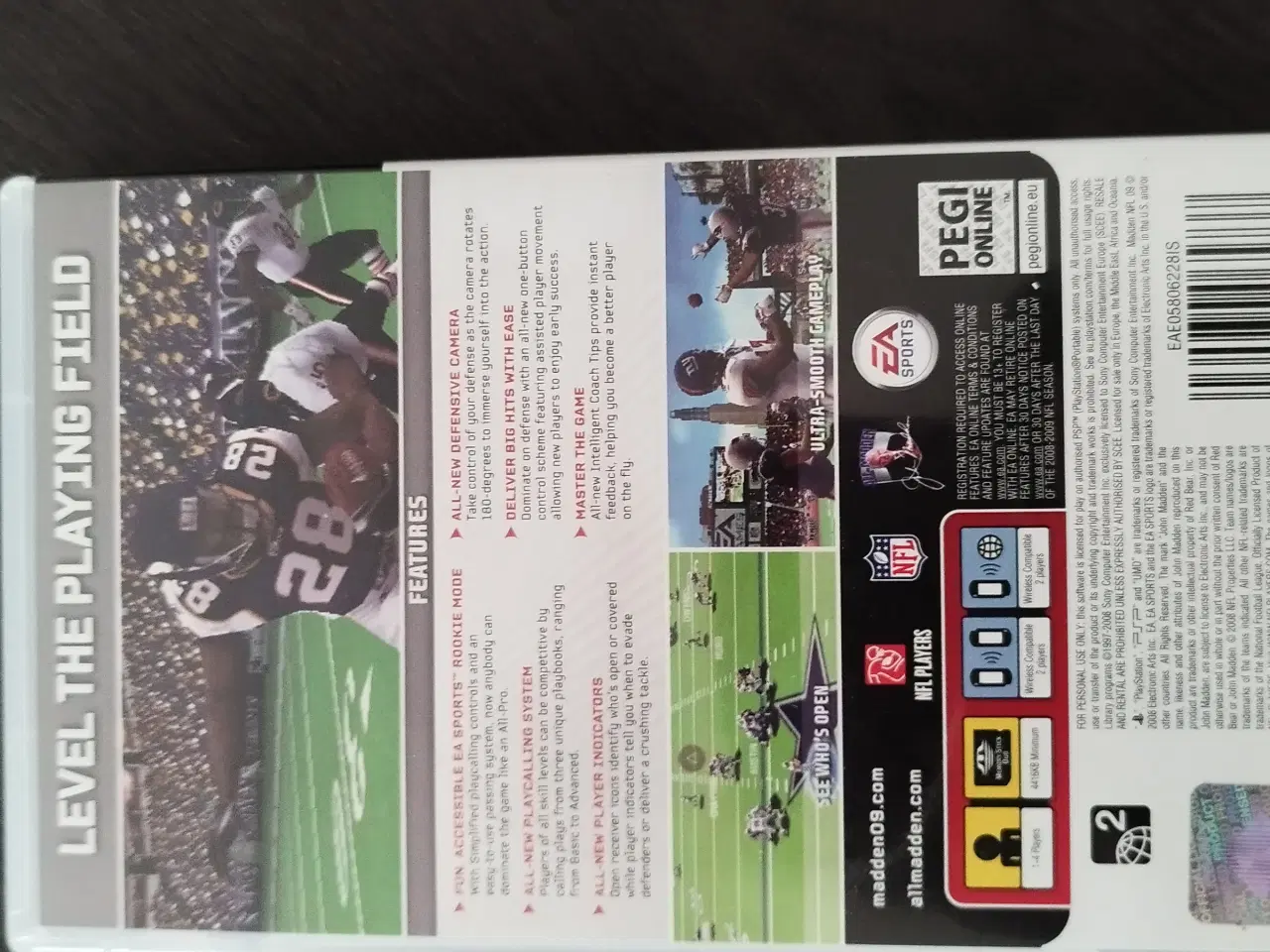 Billede 3 - Gives væk – Madden NFL 09 til PSP (komplet)