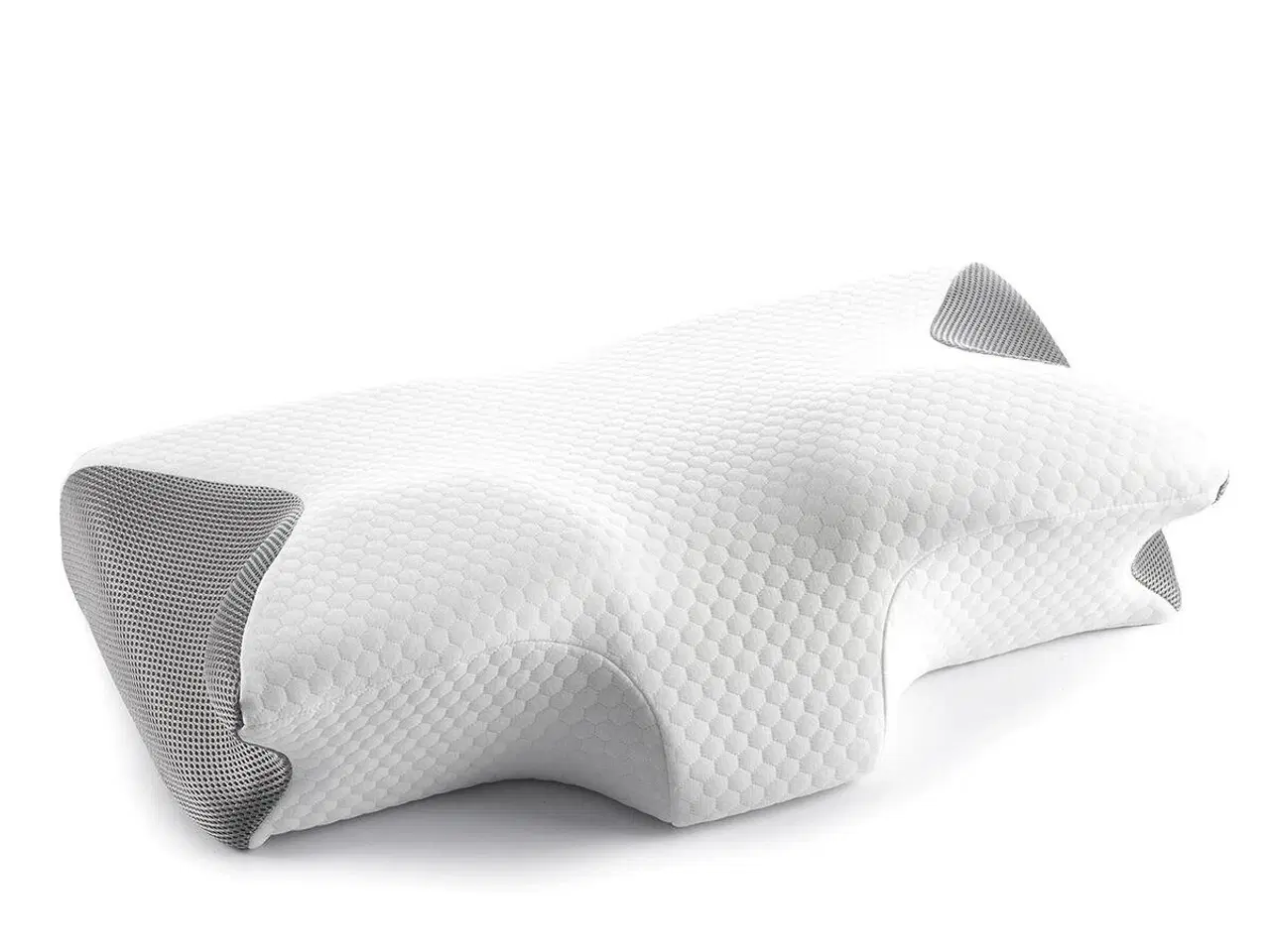 Billede 4 - Nakkepude med memory foam - Conforti (hvid/grå)
