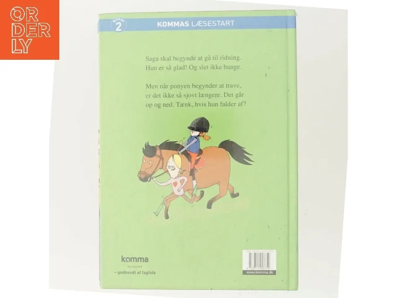Billede 3 - Saga på rideskole - Kommas læsestart af Pia Hagmar (Bog)
