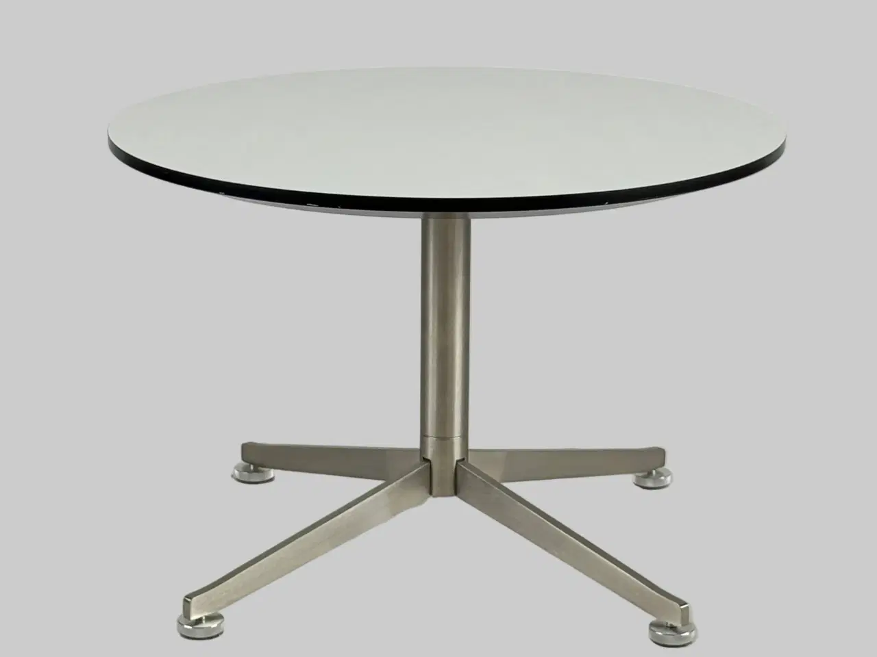 Billede 1 - Paustian Spinal Sofabord – Hvid/Gråt Stel Ø60xH41 cm