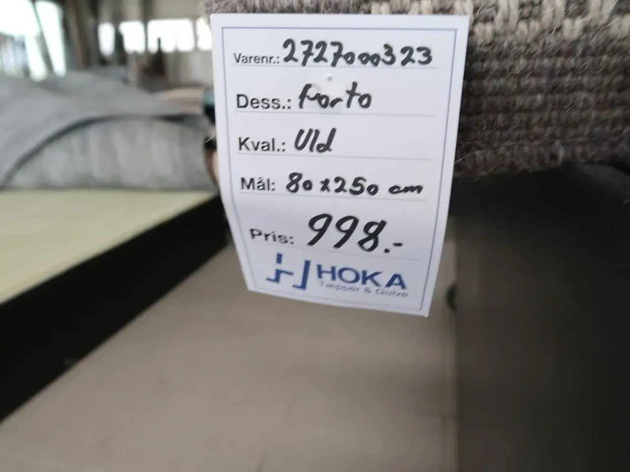 Billede 2 - Gulvtæppe PORTO Uld