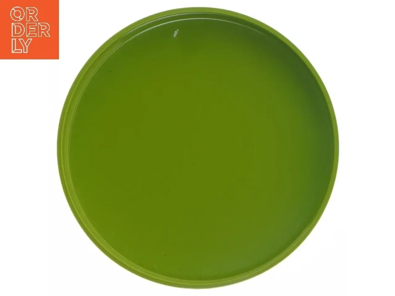 Billede 2 - Grønt melamin fad fra Melamin (str. Ø 12,5 cm)