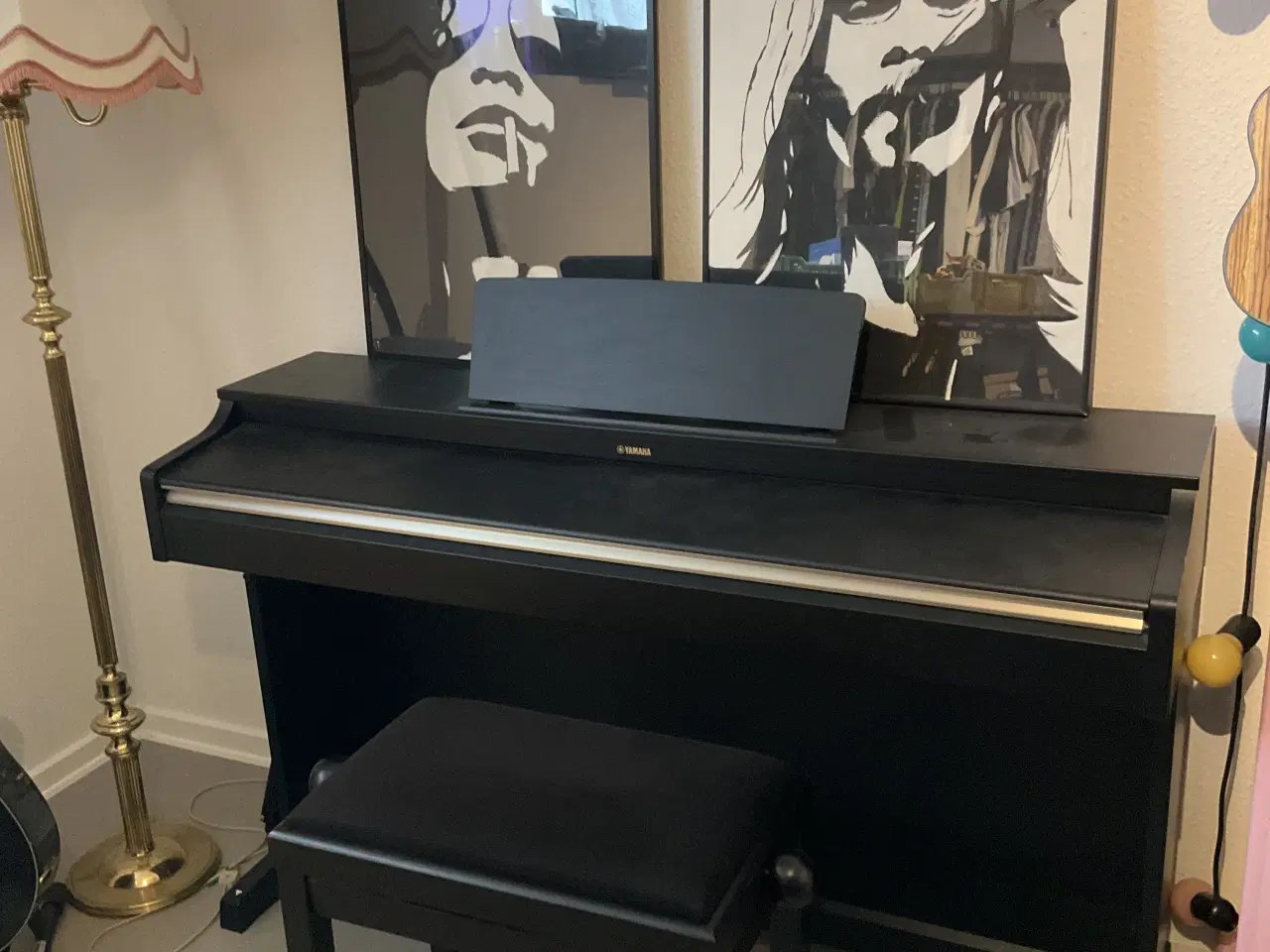Billede 1 - Yamaha YPD-172 klaver m. Bænk