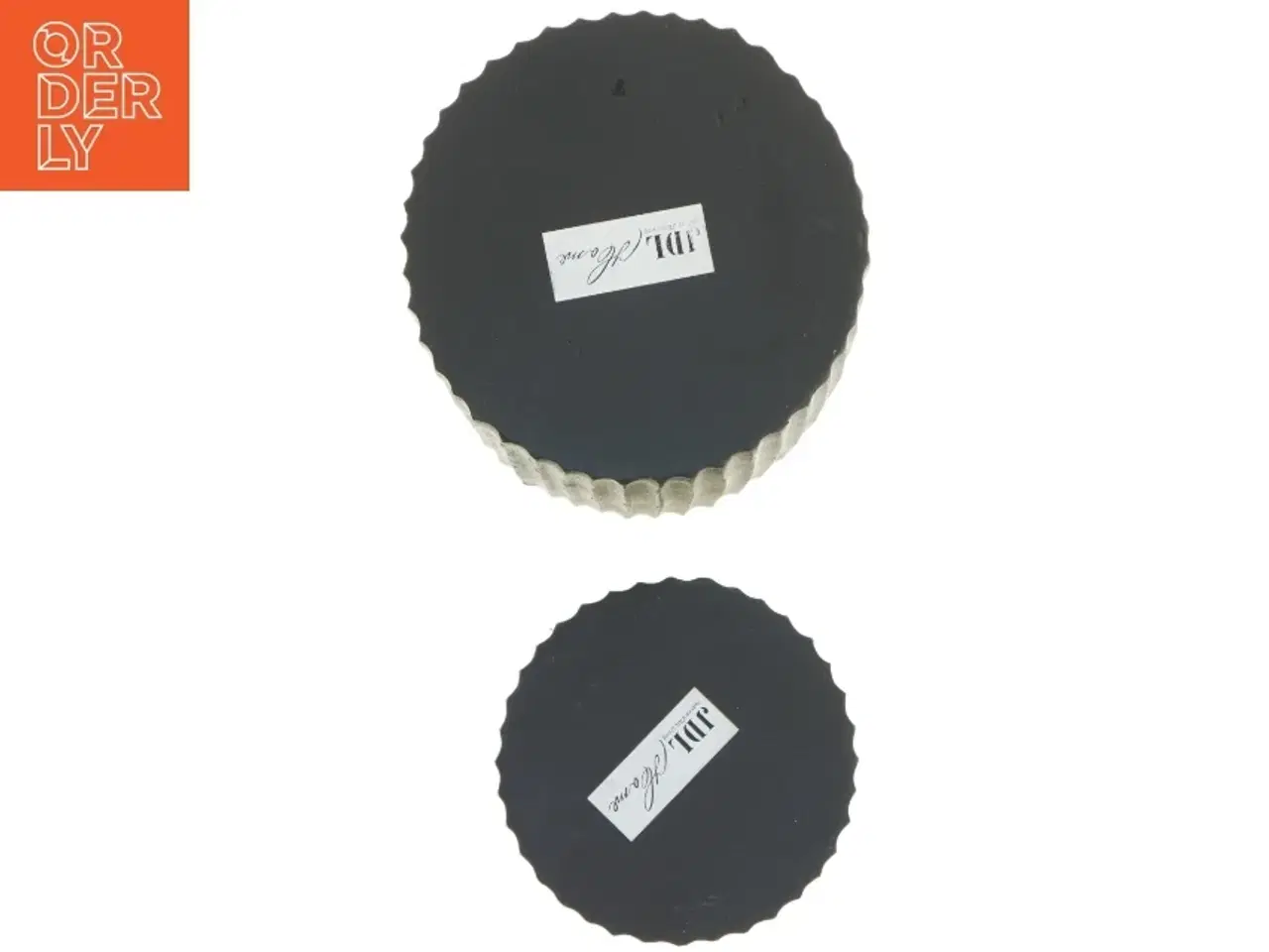 Billede 2 - Sæt af mørkegrå vaser fra Jeanne d'Arc Living - JDL Home (str. 18 cm. og 23 cm)