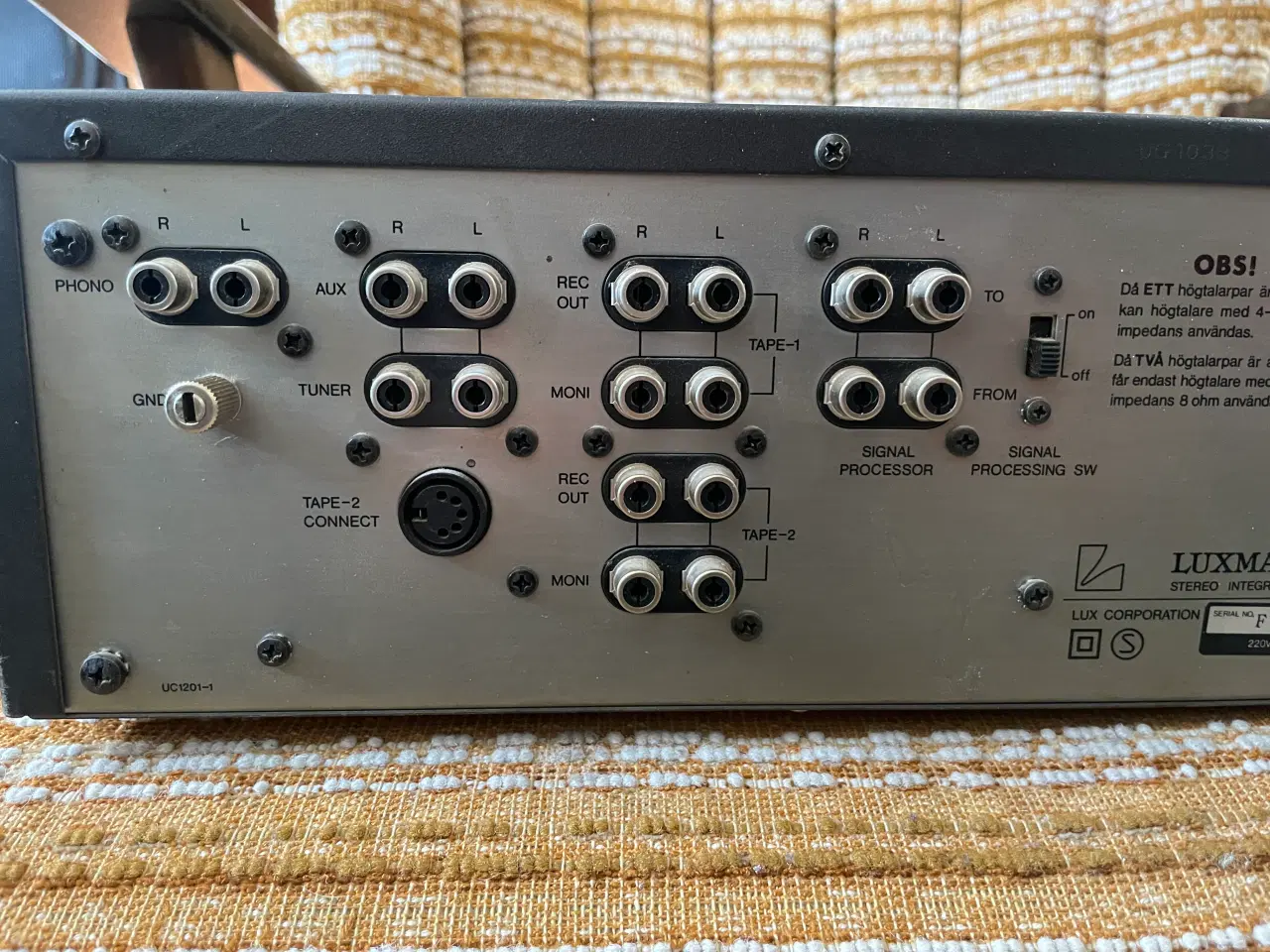 Billede 5 - Legendarisk Luxman L-120A forstærker 