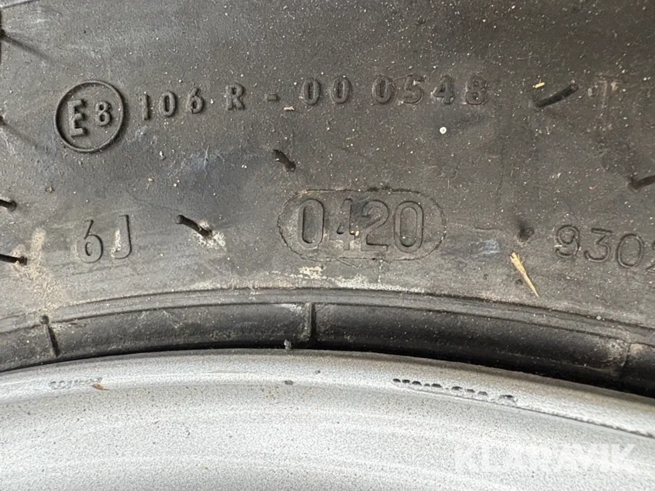 Billede 6 - Dæk med fælge Cultor M159 4 styk + 1 dæk uden fælg