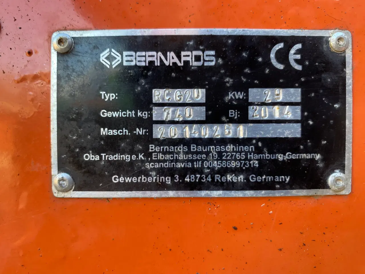 Billede 5 - Bernards RCG20 flishugger, diesel – årg. 2014