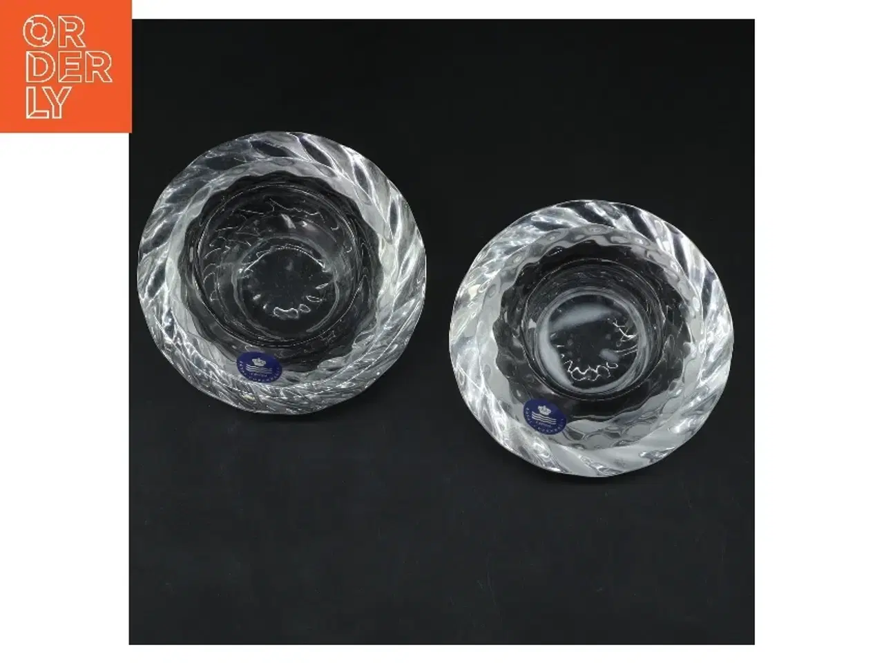 Billede 3 - Royal Copenhagen lysestager fra Royal Copenhagen (str. 2 stk 10,5 cm)