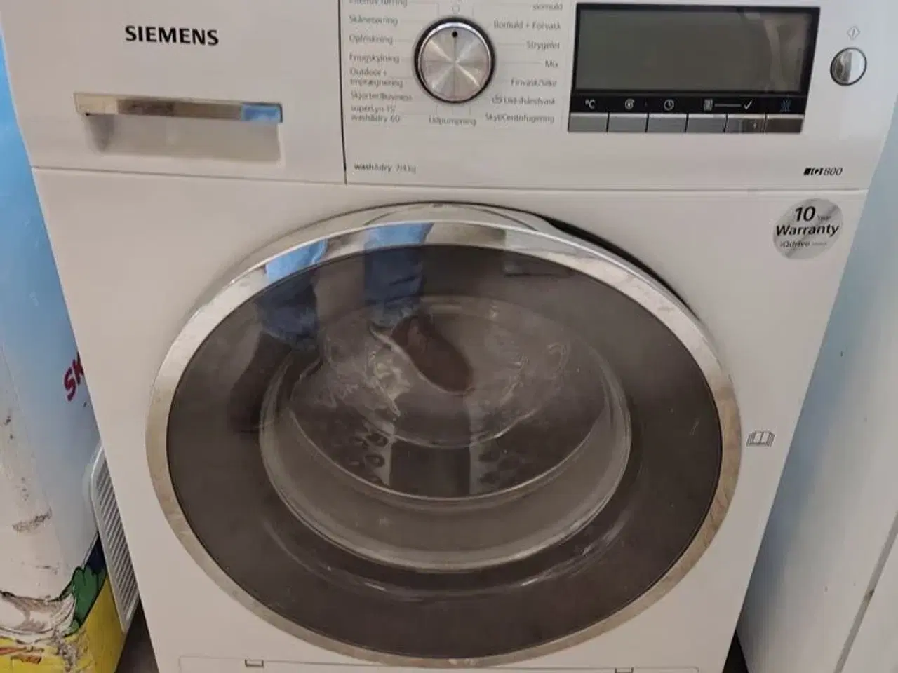 Billede 1 - Kombineret vaskemaskine og tørretumbler, brugt SIEMENS