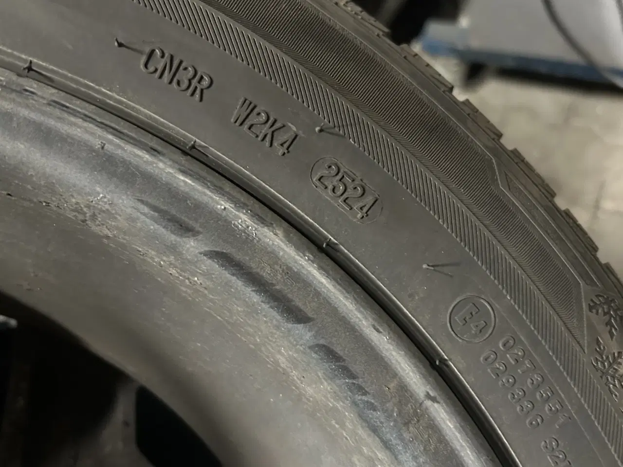 Billede 1 - 4 stk. Vinter dæk på alufælge 