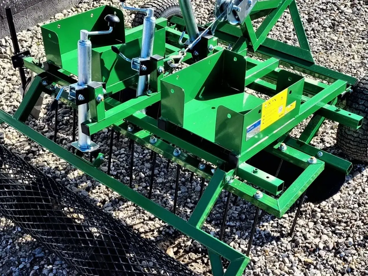 Billede 2 - Kellfri Ridebaneplaner / fabriksny / efterspændt model til ATV og kugletræk / 150 cm bredde