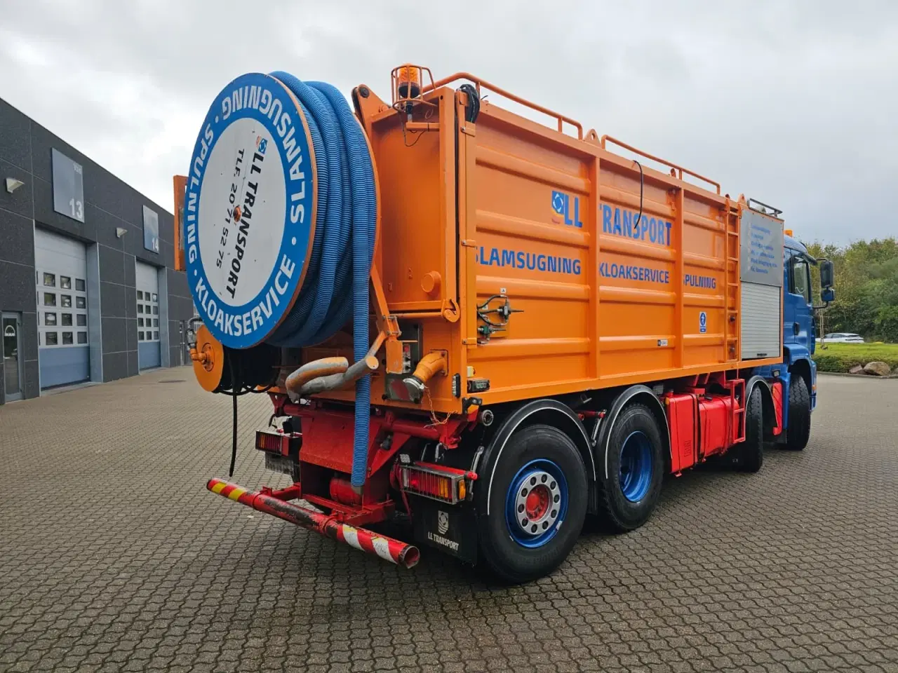 Billede 4 - MAN TGA 35.390 8X2-6, Slamsuger