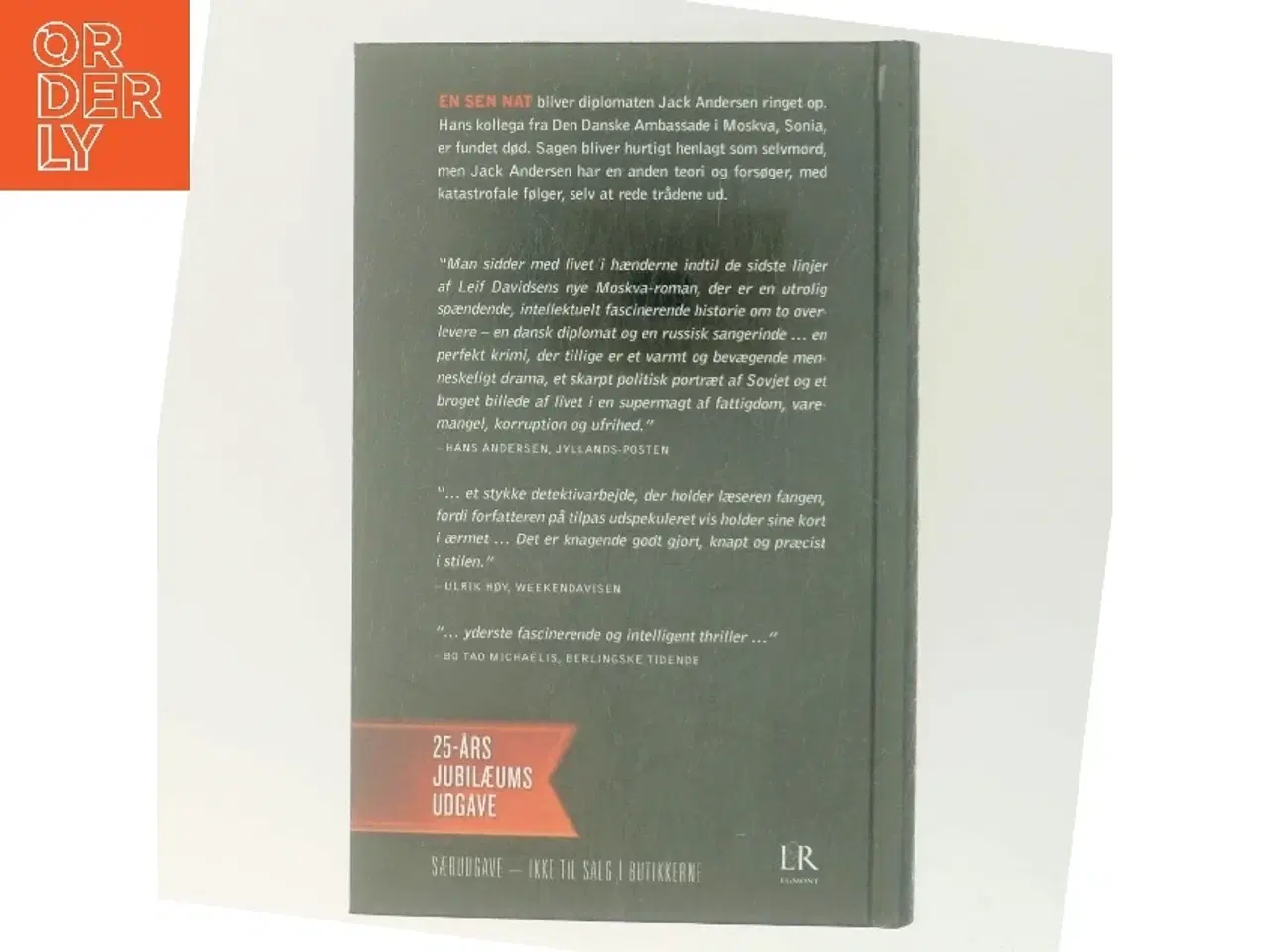 Billede 3 - Den Russiske Sangerinde af Leif Davidsen (Bog)