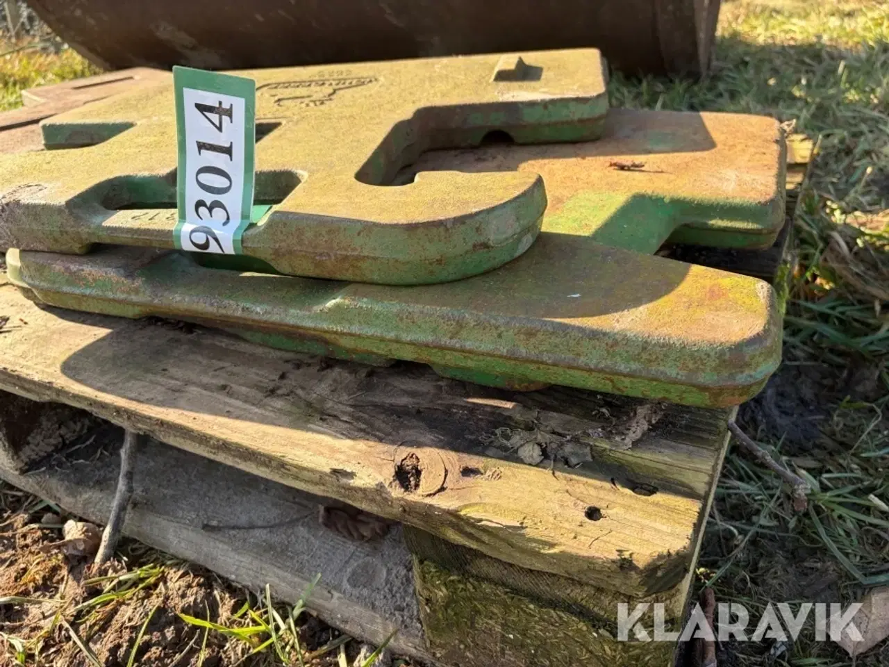 Billede 3 - Frontvægte 50 kg John Deere - 5 styk