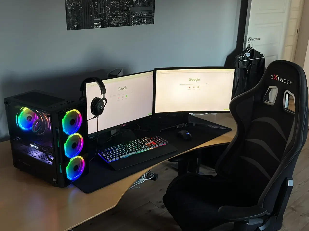 Billede 3 - Gamer PC fra Shark Gaming + Setup